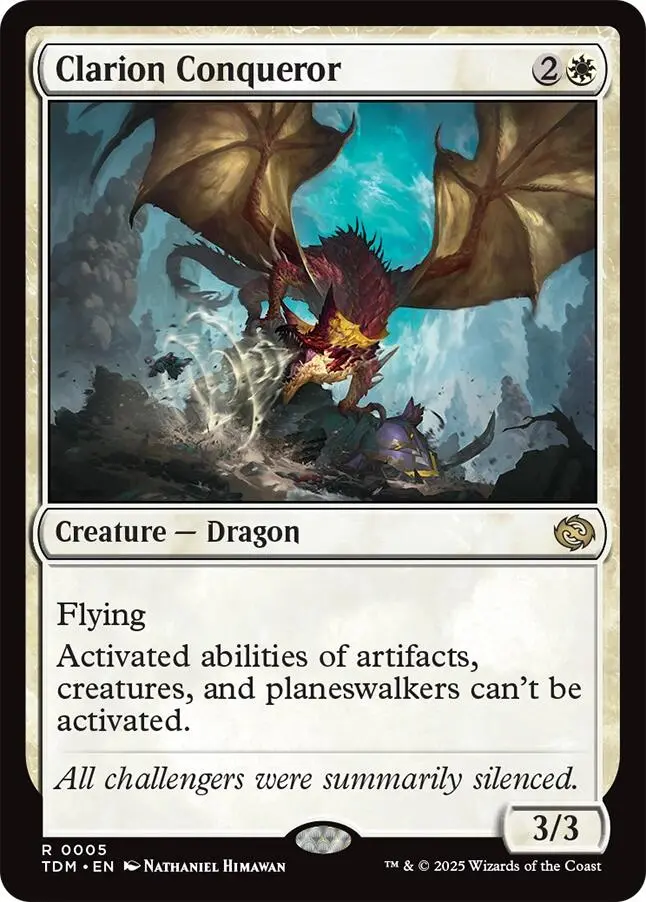 Clarion Conqueror [Tarkir: Dragonstorm] 1