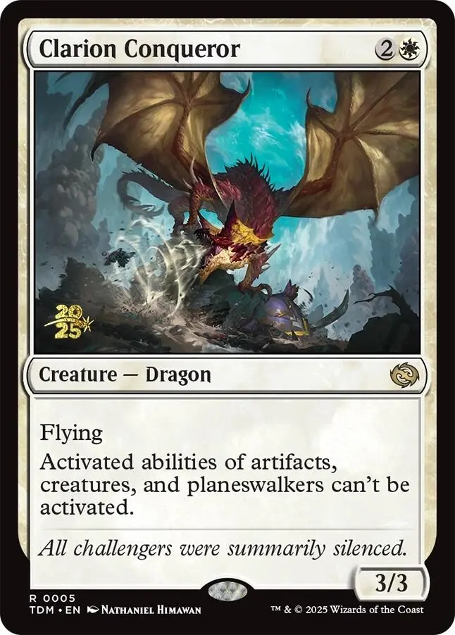 Clarion Conqueror [Tarkir: Dragonstorm Prerelease Promos] 1