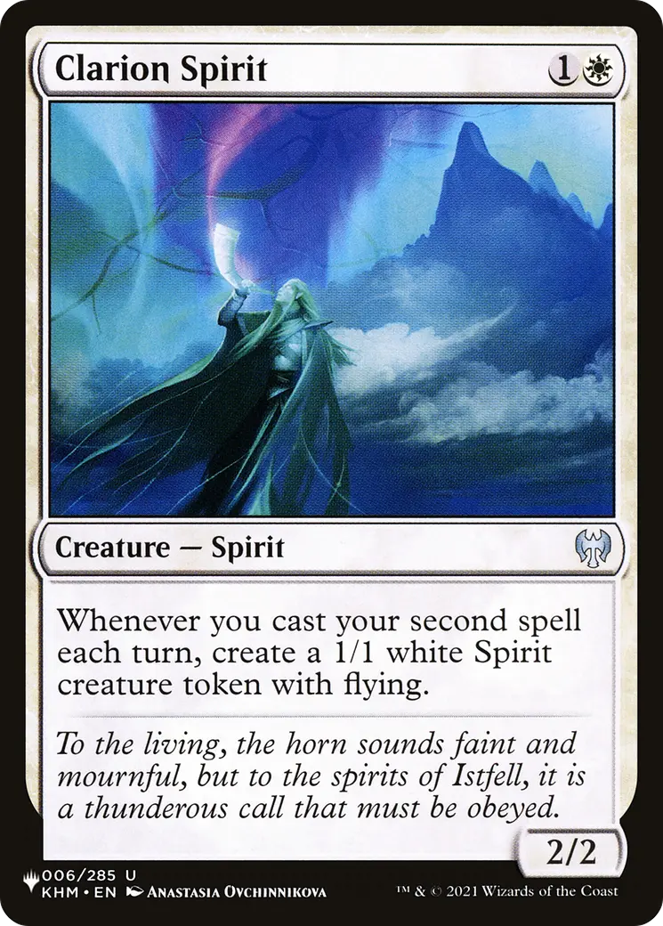 Clarion Spirit [The List] 1
