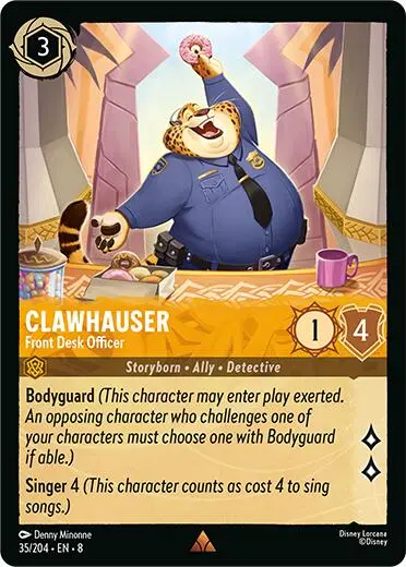 Clawhauser - Front Desk Officer (35/204) [Reign Of Jafar] 1