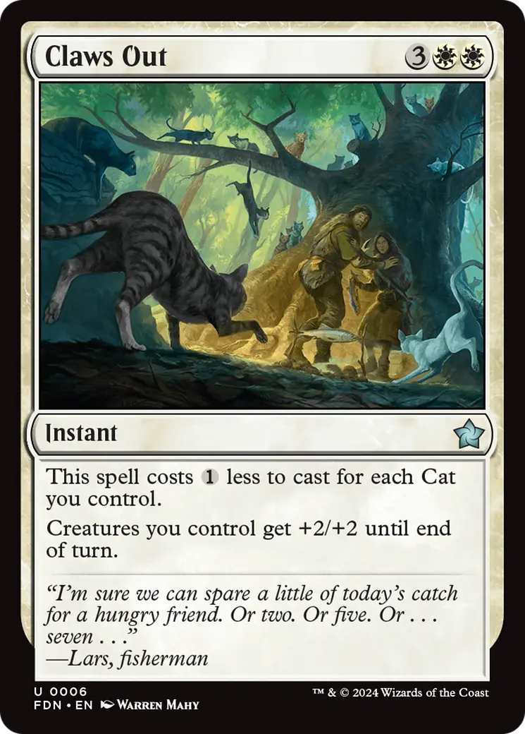 Claws Out [Foundations] 1