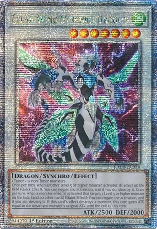 Clear Wing Synchro Dragon [Ra04-En249] Quarter Century Secret Rare 1