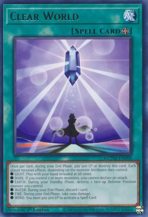 Clear World [Mztm-En098] Rare 1