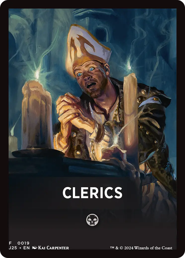 Clerics Theme Card [Foundations Jumpstart Front Cards] 1