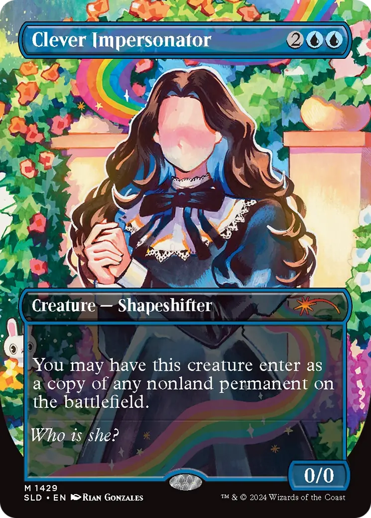 Clever Impersonator (Rainbow Foil) [Secret Lair Drop Series] 1
