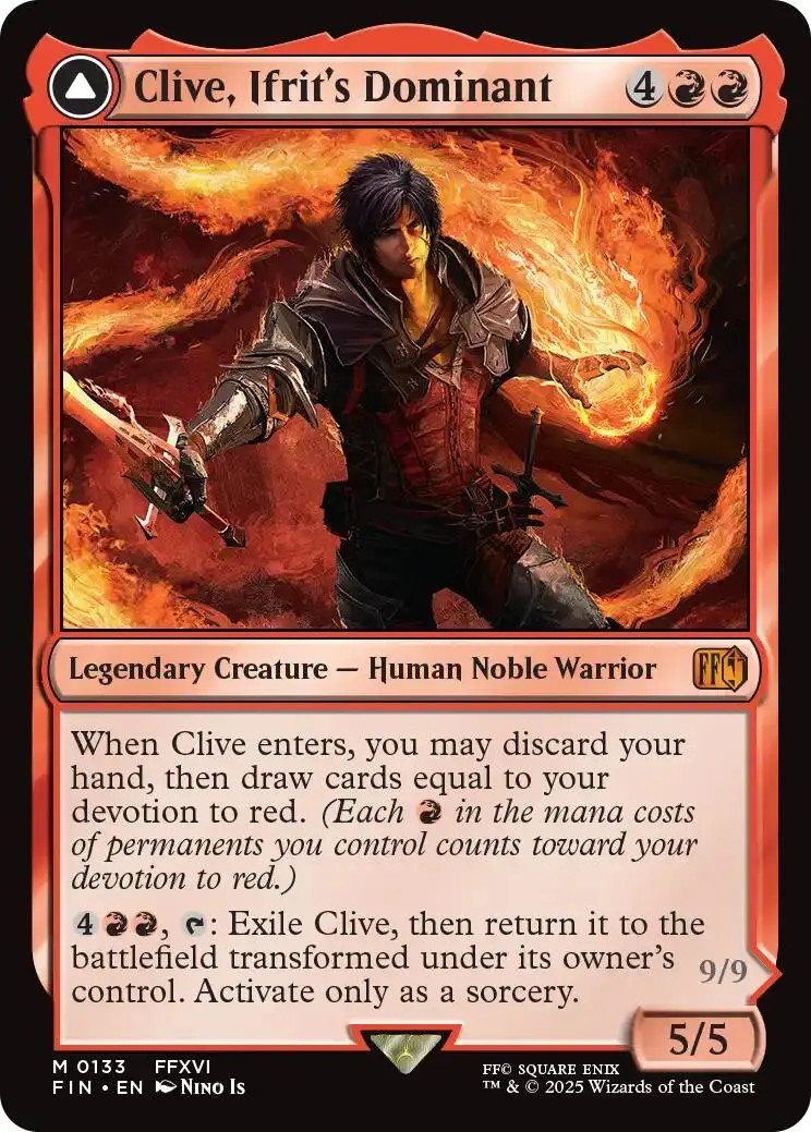 Clive, Ifrit's Dominant // Ifrit, Warden Of Inferno [Final Fantasy] 1
