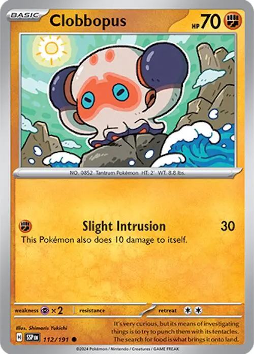 Clobbopus (112/191) [Scarlet & Violet: Surging Sparks] 1