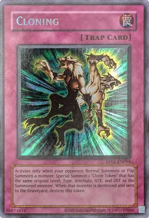 Cloning [Rp01-En094] Secret Rare 1
