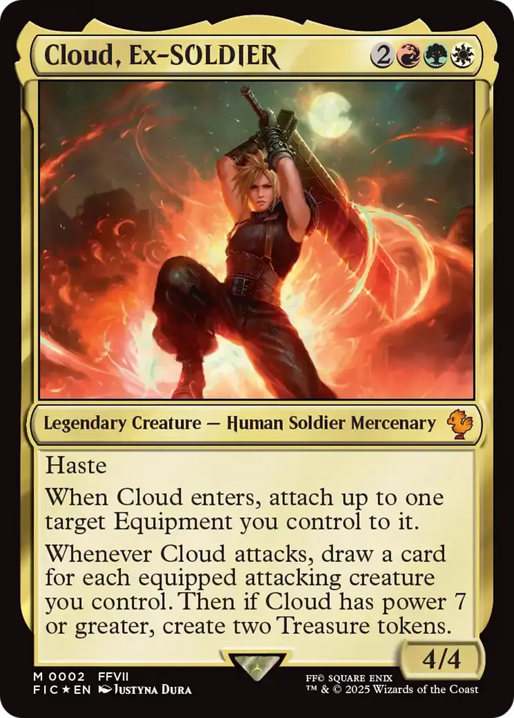Cloud, Ex-Soldier [Final Fantasy Commander] 1