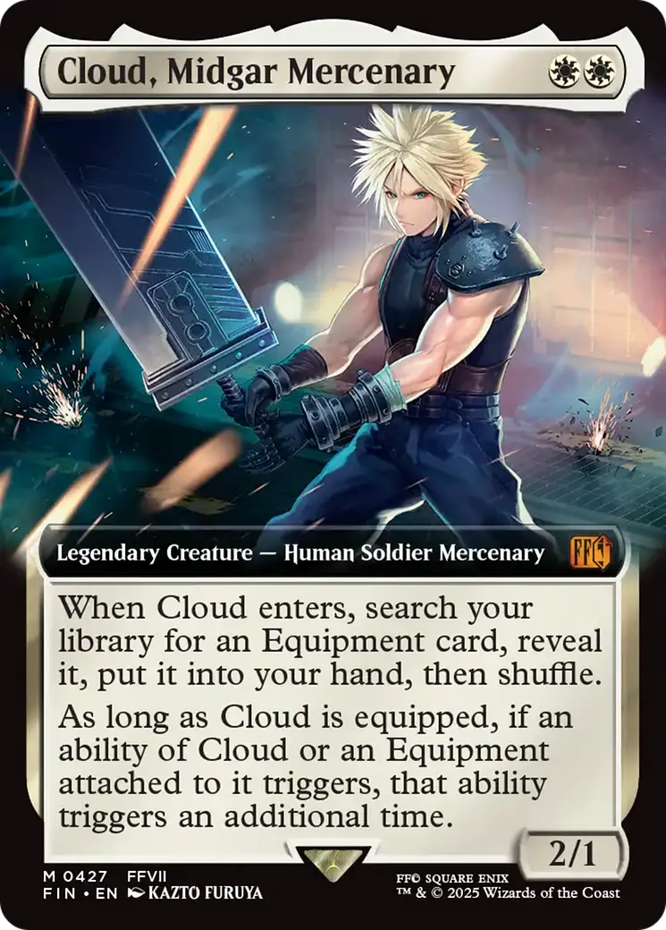 Cloud, Midgar Mercenary (Extended Art) [Final Fantasy] 1
