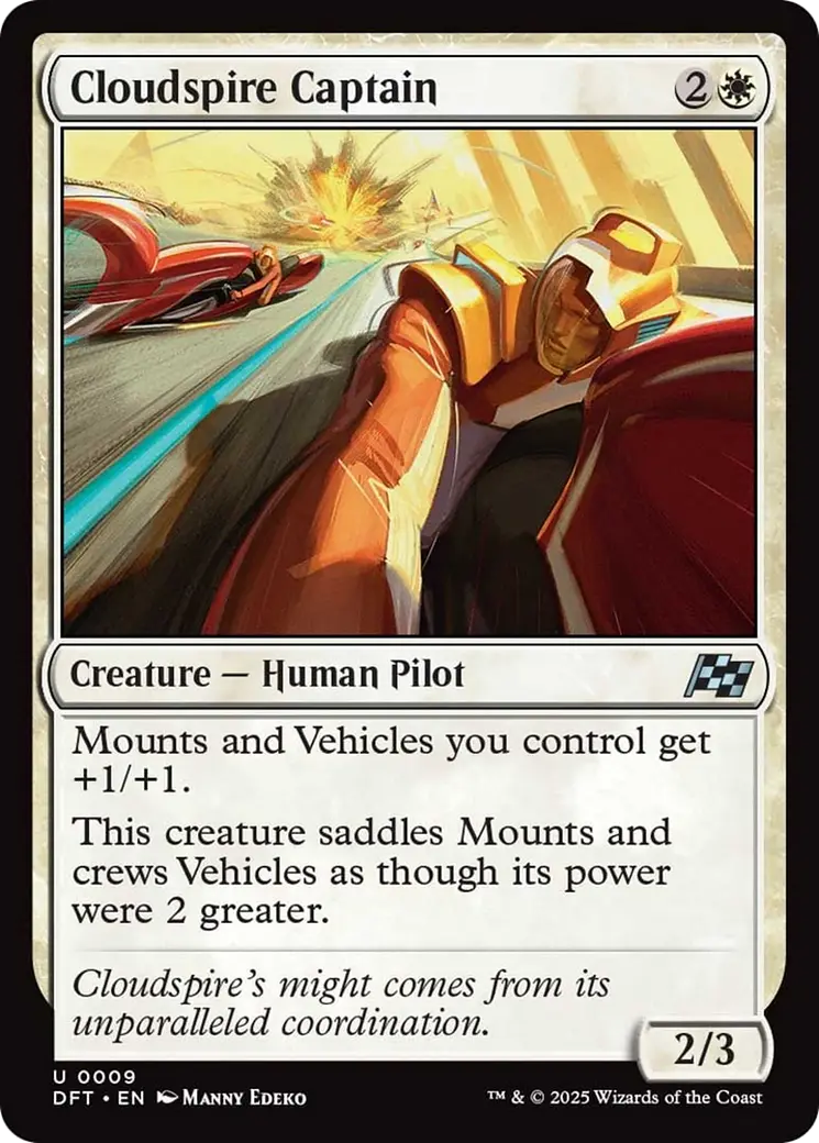 Cloudspire Captain [Aetherdrift] 1