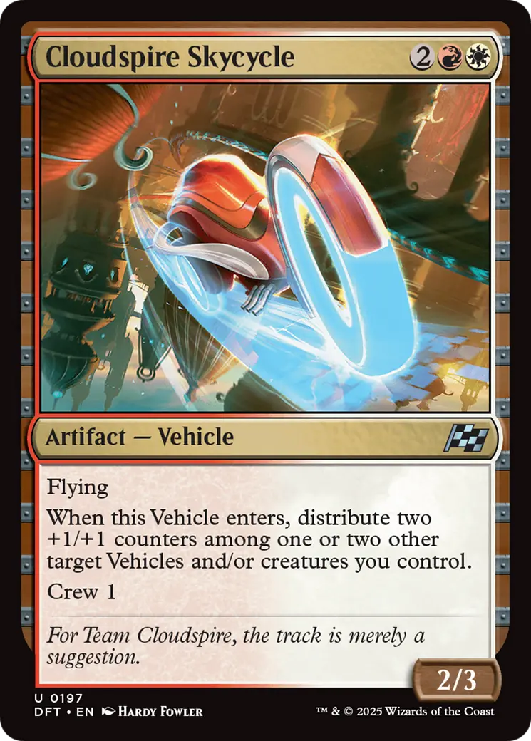 Cloudspire Skycycle [Aetherdrift] 1