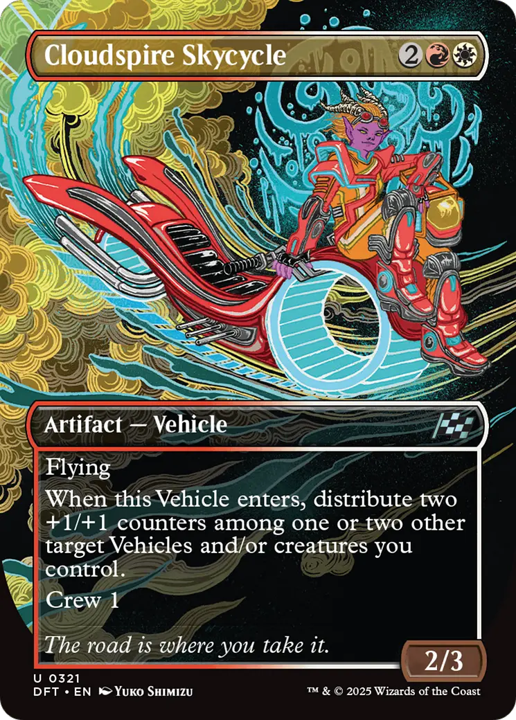 Cloudspire Skycycle (Borderless) [Aetherdrift] 1