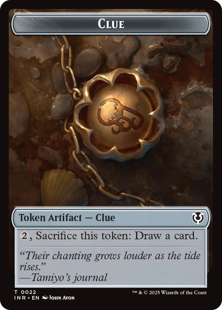 Clue // Clue Double-Sided Token [Innistrad Remastered Tokens] 1