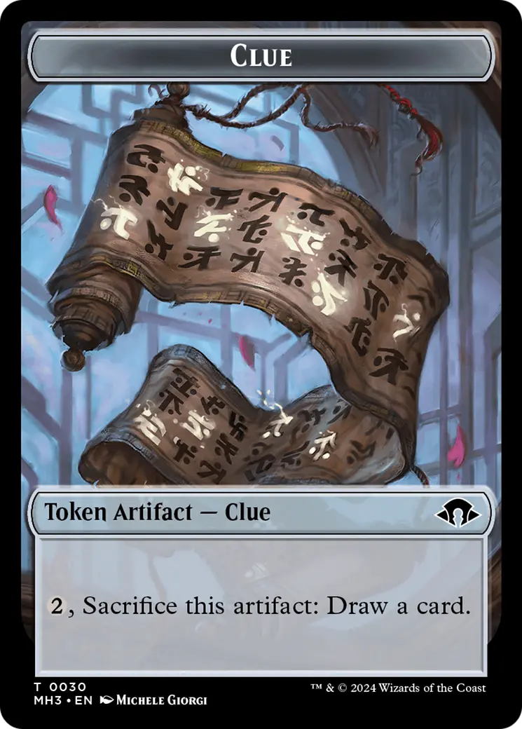 Clue Token // Energy Reserve Double-Sided Token [Modern Horizons 3 Tokens] 1