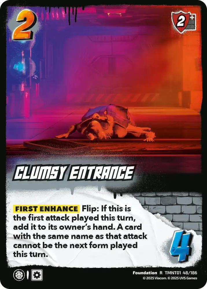 Clumsy Entrance - Teenage Mutant Ninja Turtles (Tmnt) 1