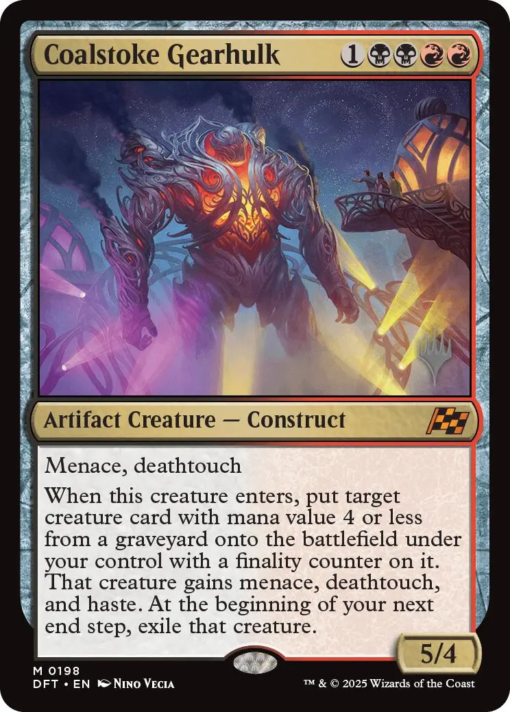 Coalstoke Gearhulk (Promo Pack) [Aetherdrift Promos] 1