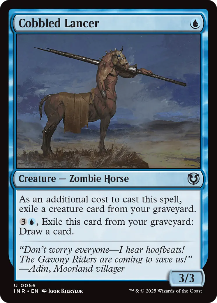 Cobbled Lancer [Innistrad Remastered] 1