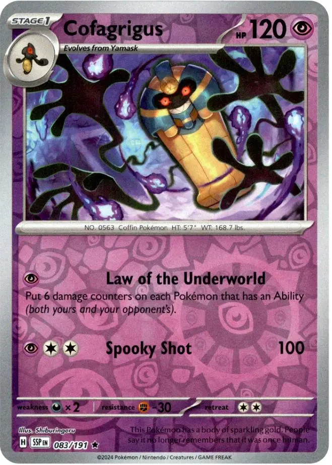 Cofagrigus (083/191) [Scarlet & Violet: Surging Sparks] 1