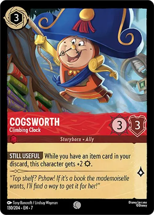 Cogsworth - Climbing Clock (130/204) [Archazia's Island] 1