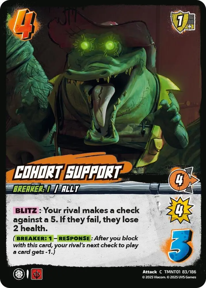 Cohort Support - Teenage Mutant Ninja Turtles (Tmnt) 1