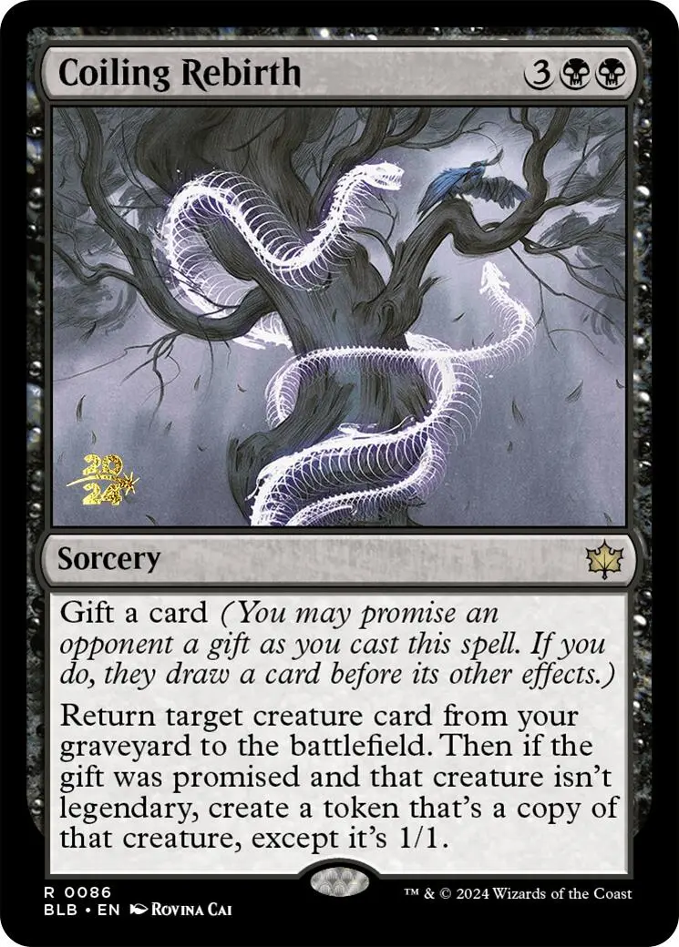 Coiling Rebirth [Bloomburrow Prerelease Promos] 1
