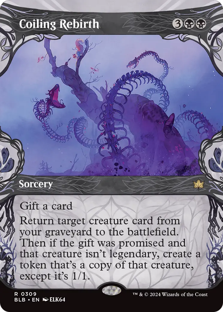 Coiling Rebirth (Showcase) [Bloomburrow] 1