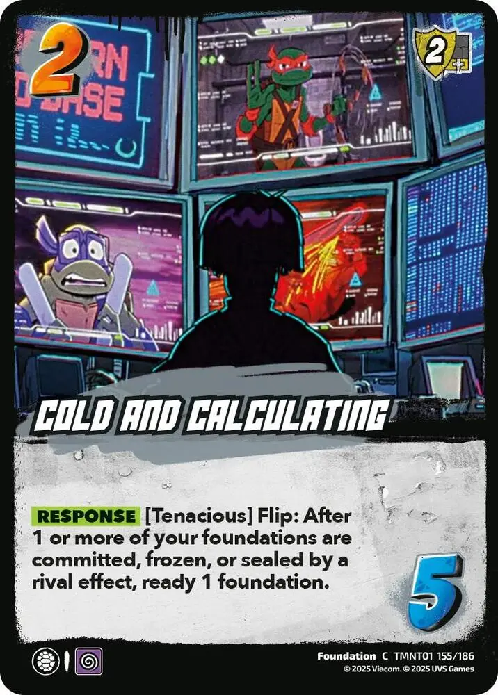 Cold And Calculating - Teenage Mutant Ninja Turtles (Tmnt) 1