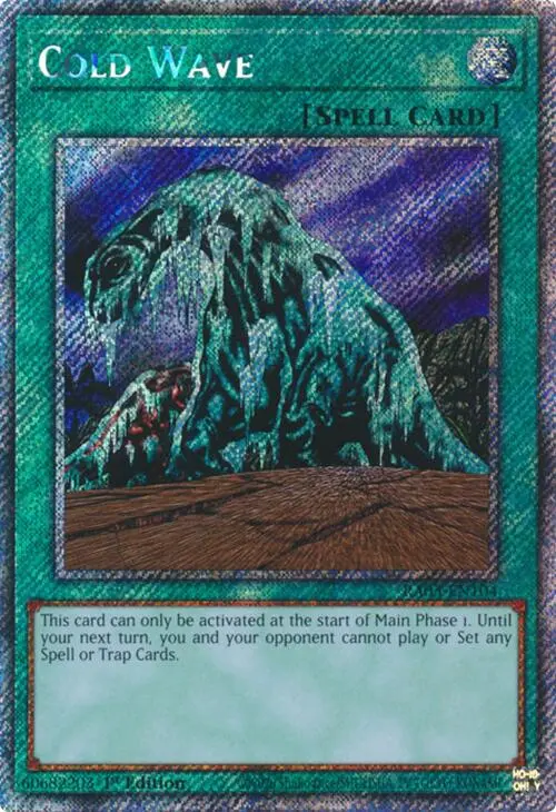 Cold Wave (Platinum Secret Rare) [Ra03-En104] Platinum Secret Rare 1