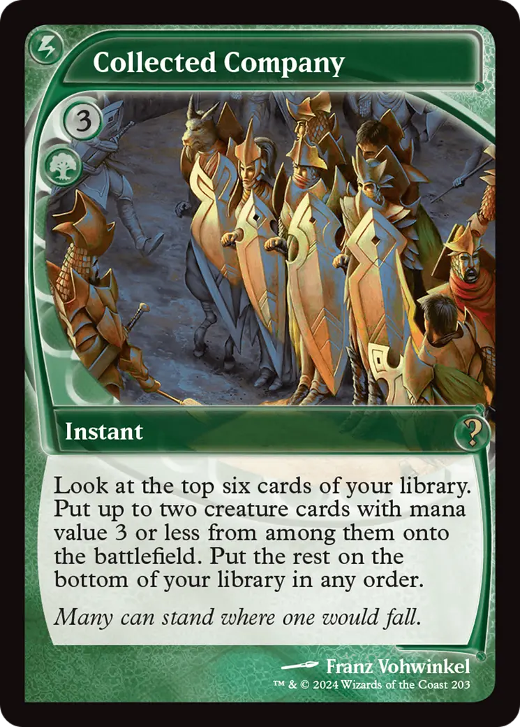 Collected Company (Future Sight) [Mystery Booster 2] 1