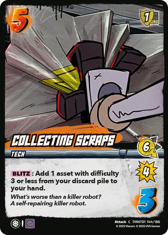 Collecting Scraps - Teenage Mutant Ninja Turtles (Tmnt) 1