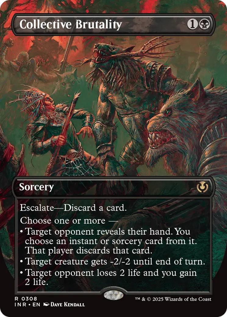 Collective Brutality (Borderless) [Innistrad Remastered] 1
