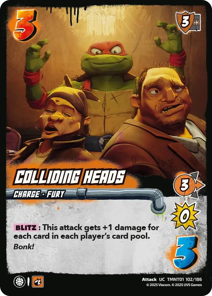 Colliding Heads - Teenage Mutant Ninja Turtles (Tmnt) 1