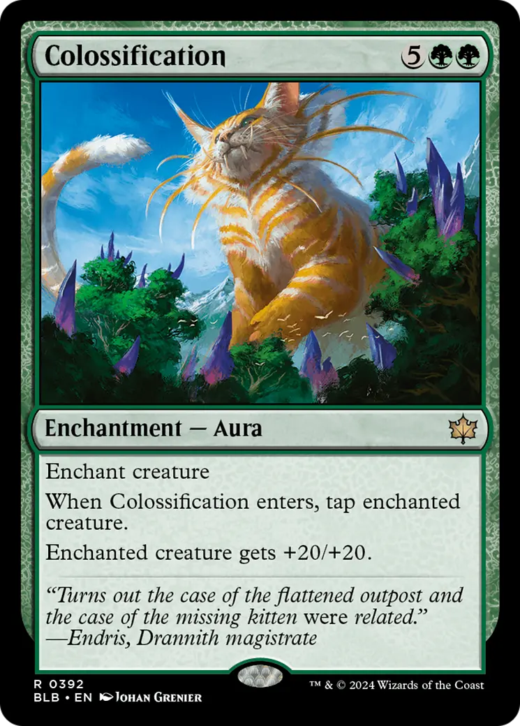 Colossification [Bloomburrow] 1