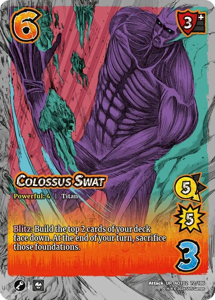 Colossus Swat - Attack On Titan: Origins Of Power (Aot02) 1