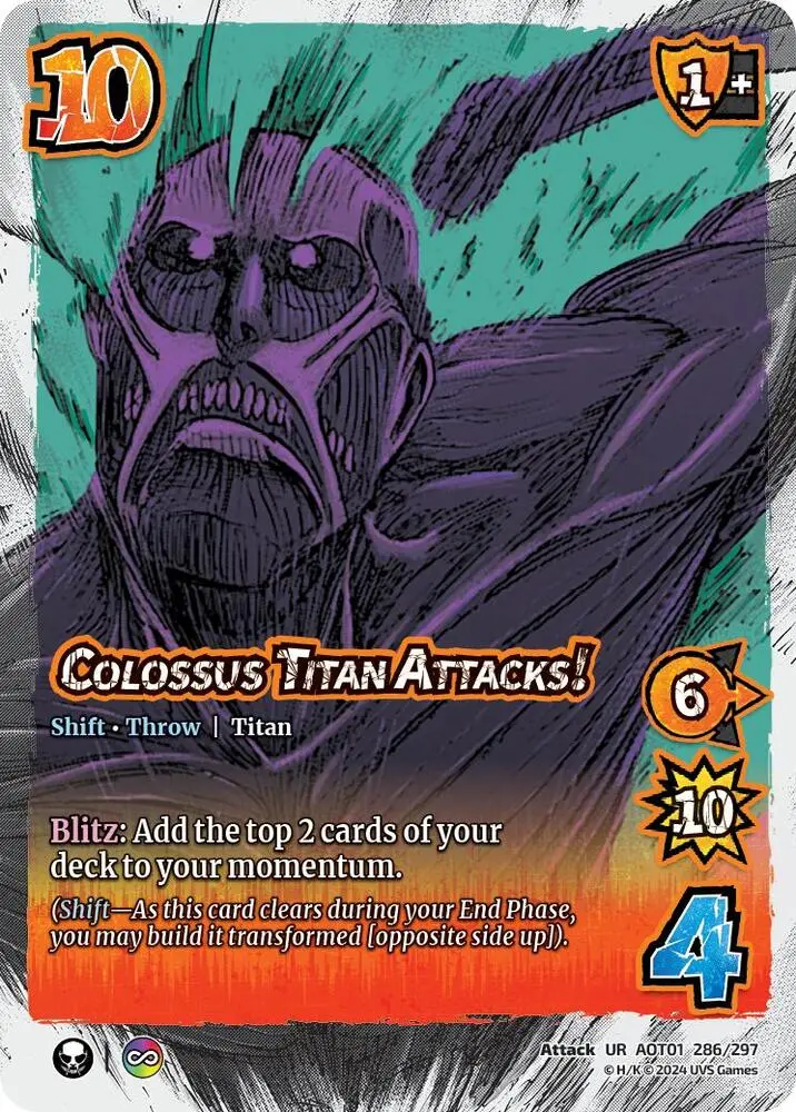 Colossus Titan Attacks! // The Colossus Titan - Attack On Titan: Battle For Humanity (Aot1) 1