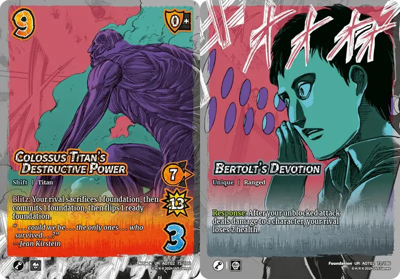 Colossus Titan's Destructive Power // Bertolt's Devotion 1