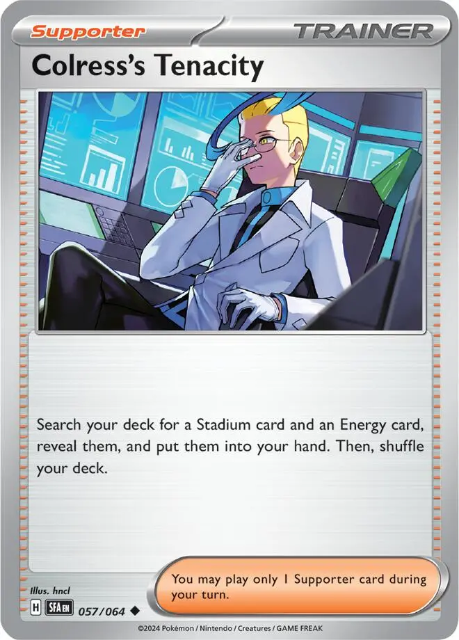 Colress's Tenacity (057/064) [Scarlet & Violet: Shrouded Fable] 1