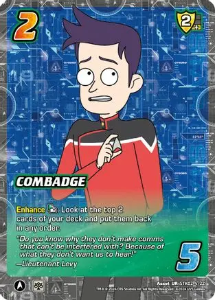 Combadge - Stk02 4/22 - U - Holofoil 1