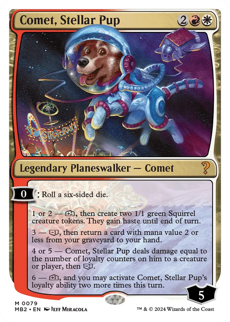 Comet, Stellar Pup [Mystery Booster 2] 1