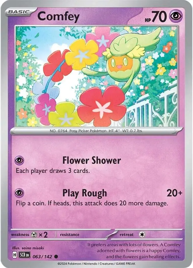 Comfey (063/142) [Scarlet & Violet: Stellar Crown] 1