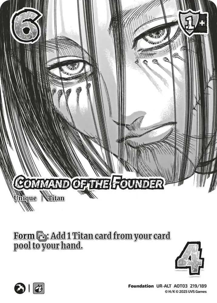Command Of The Founder (Alternate Art) - Foil 1
