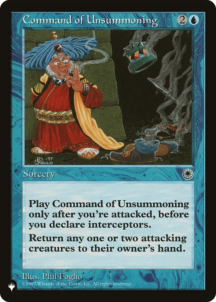 Command Of Unsummoning [The List] 1