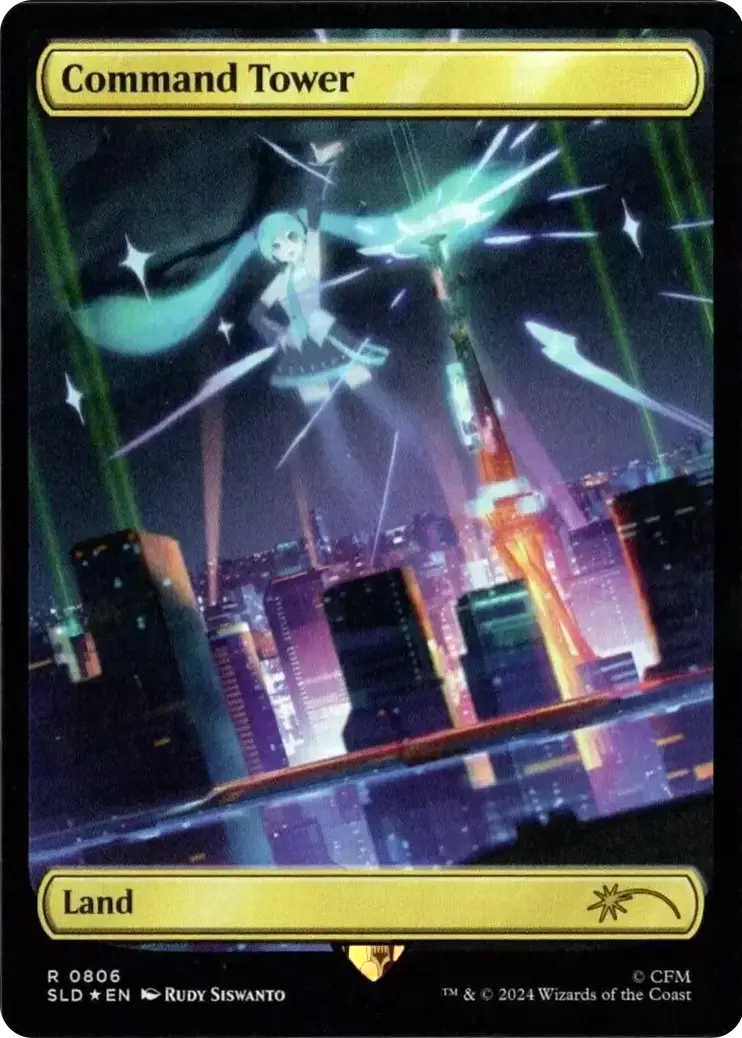 Command Tower (0806) (Rainbow Foil) [Secret Lair Drop Series] 1