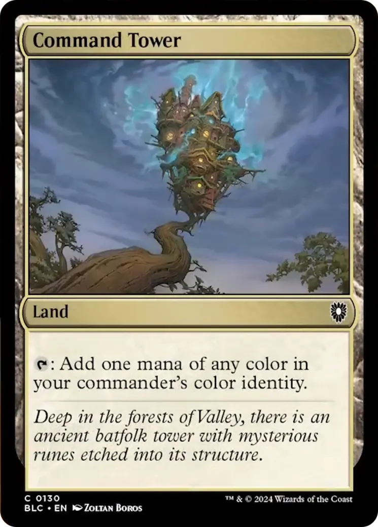 Command Tower [Bloomburrow Commander] 1
