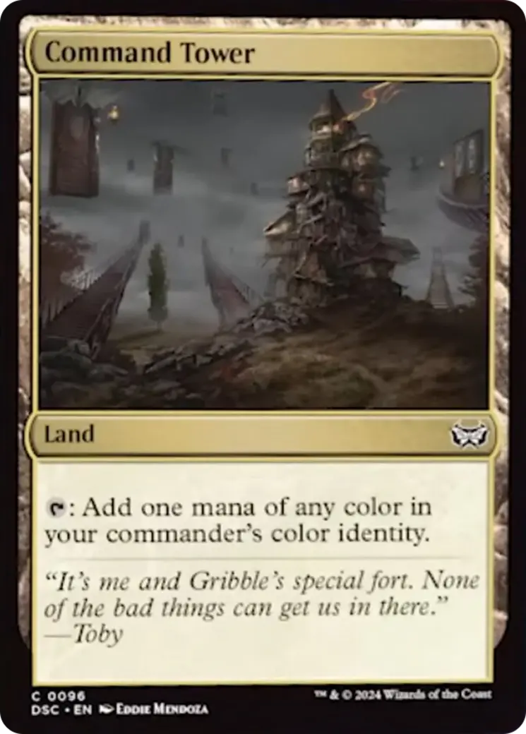 Command Tower [Duskmourn: House Of Horror Commander] 1