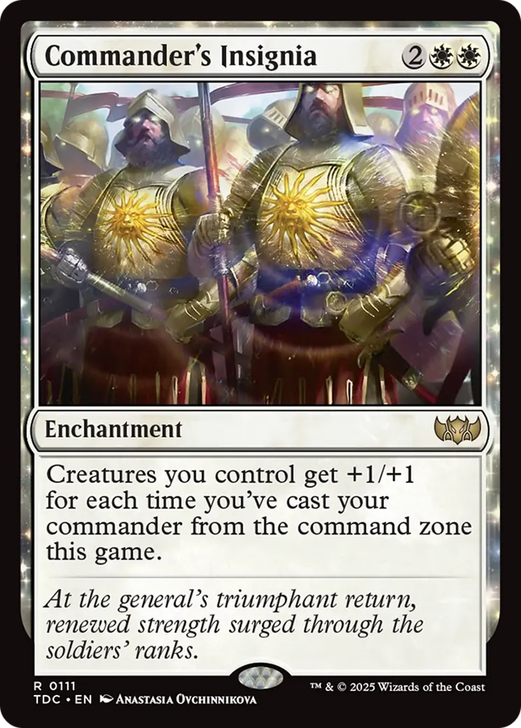 Commander's Insignia [Tarkir: Dragonstorm Commander] 1