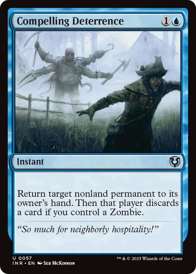 Compelling Deterrence [Innistrad Remastered] 1