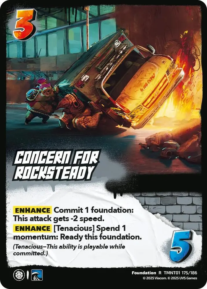 Concern For Rocksteady - Teenage Mutant Ninja Turtles (Tmnt) 1