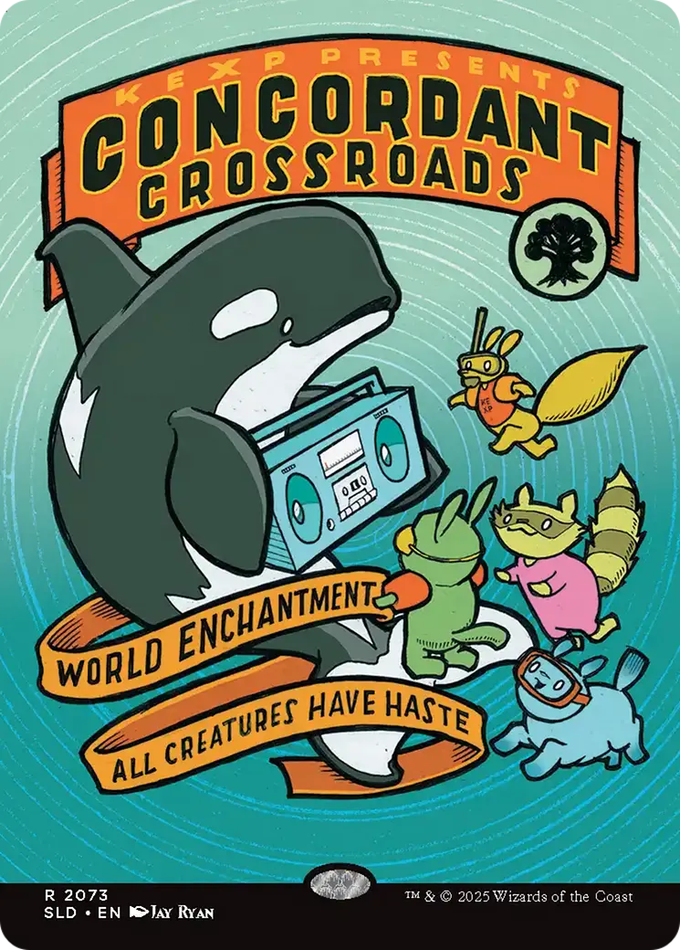 Concordant Crossroads (2073) (Rainbow Foil) [Secret Lair Drop Series] 1